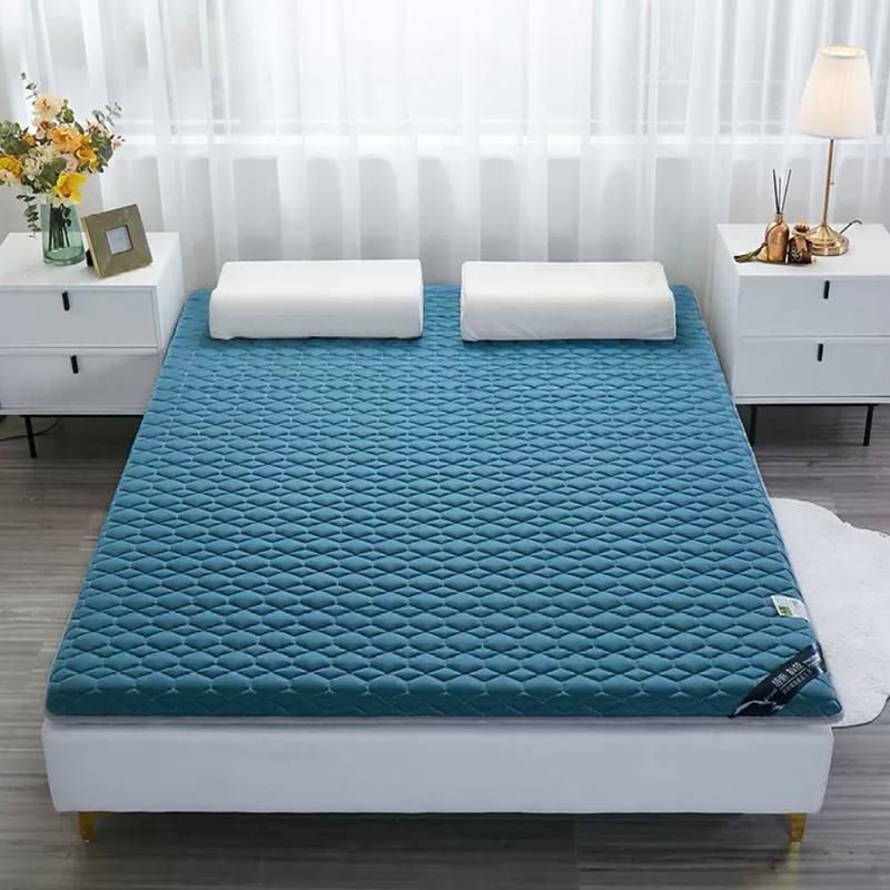 Đệm , Thảm tấm điều hoà tencel  xanh copan êm mềm mịn mát Trải sàn, trải giường , bông tấm Cotton Double