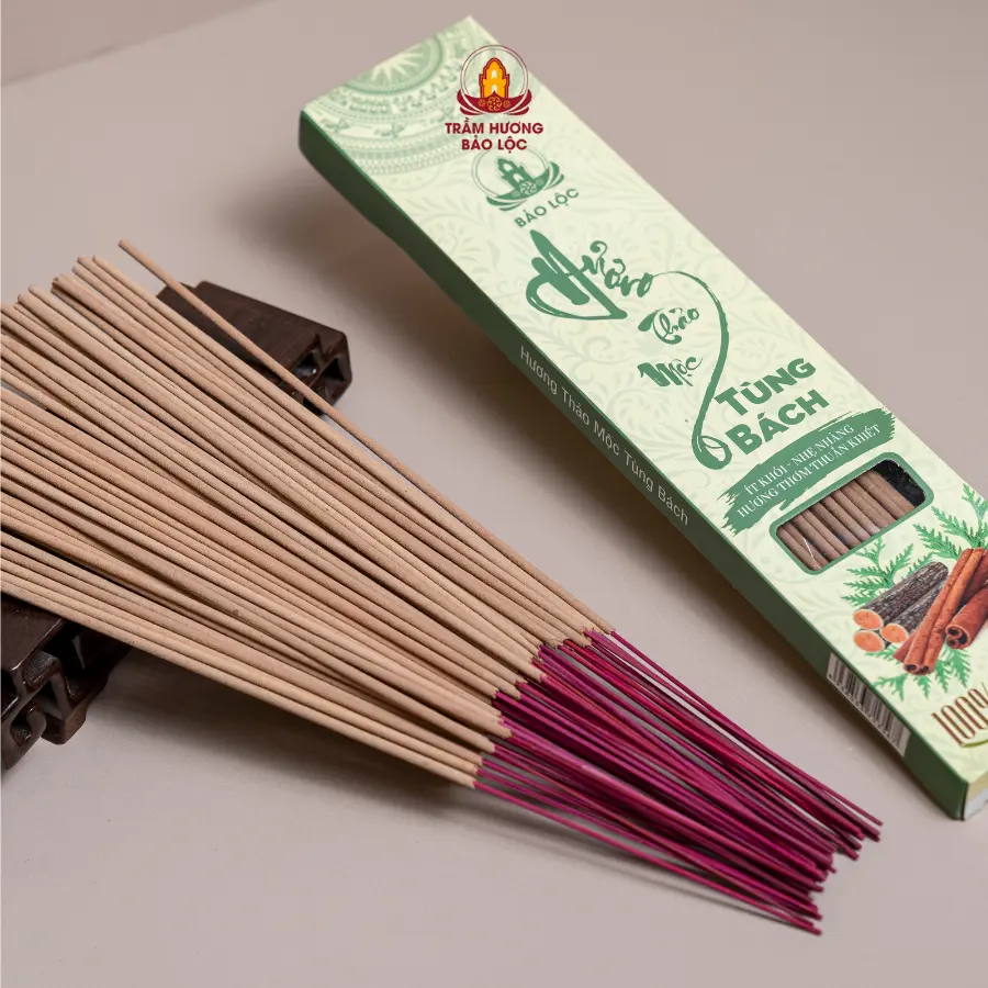 HƯƠNG TÙNG BÁCH BẢO LỘC 30CM Dầu Thơm Phòng Dầu Thơm