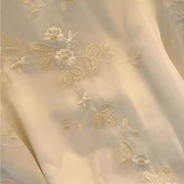 Product Introduction of D71560# Womens Tops Embroidery Short Sleeve Improved Cheongsam Elegant Summer New Arrival Tops For Women 2