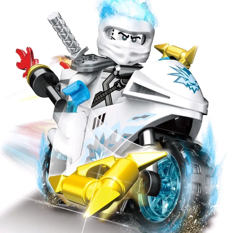 Mainan ninjago motor rambut api 61082 3