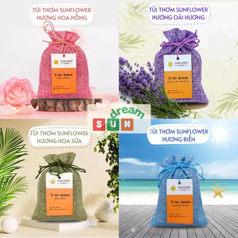 Túi Thơm Phòng Ngủ Sunflower 30G Hương Thơm Tự Nhiên Cho Không Gian Lãng Mạn Và Cảm Giác Dễ Chịu Thư Giãn