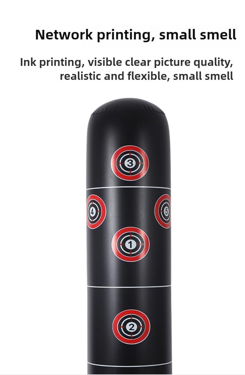 Product Introduction of Heavy-Duty Inflatable Punching Bag & Stress Relief Stand - Adult & Kids Fitness Bobble Head, Boxing Pillar for Exercise & Fun! 7