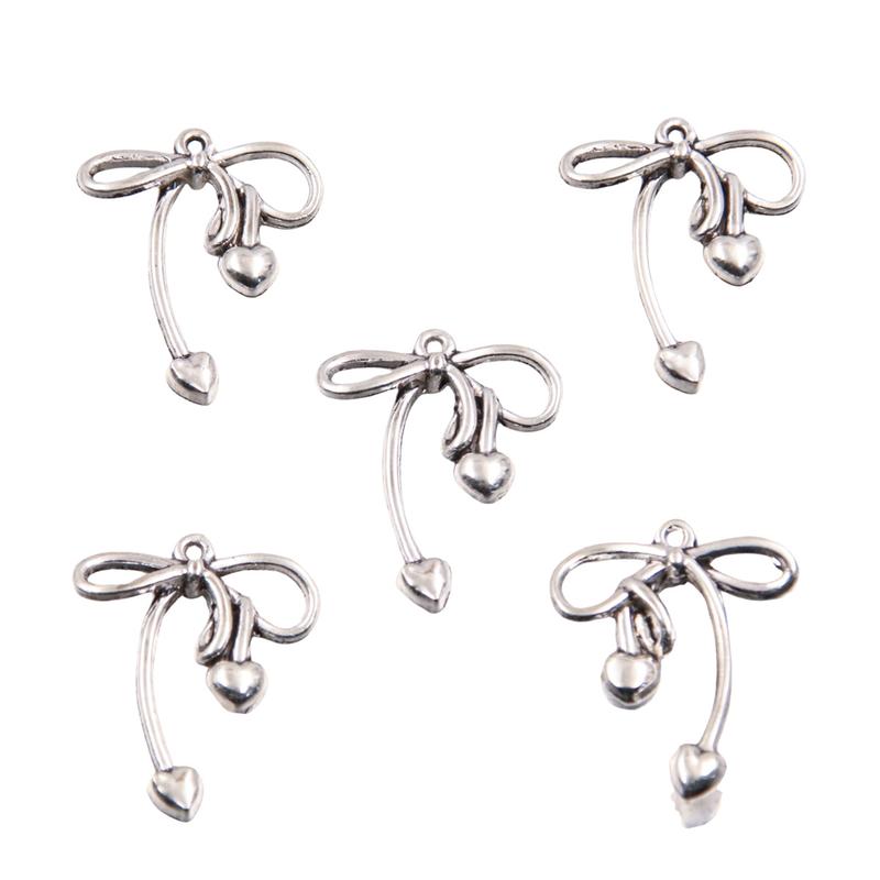 Product Introduction of Charm Mặt Dây Chuyền, 10 Thắt Nơ, Hợp Kim Tự Làm Nóng Bỏng, Rỗng, Dễ Thương, Làm Bằng Tay, Thích Hợp Cho Vòng Cổ Và Vòng Tay, Phụ Kiện Trang Sức Diy Kim Tuyến 13