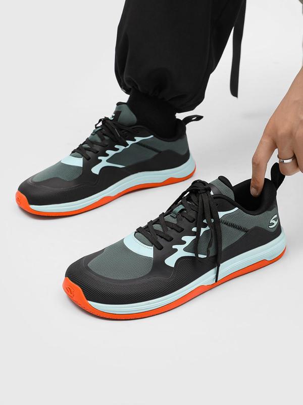 HOBIBEAR Men's shoes, sports shoes, low cut men's single shoes, outdoor wide toe walking shoes, trendy running shoes 2