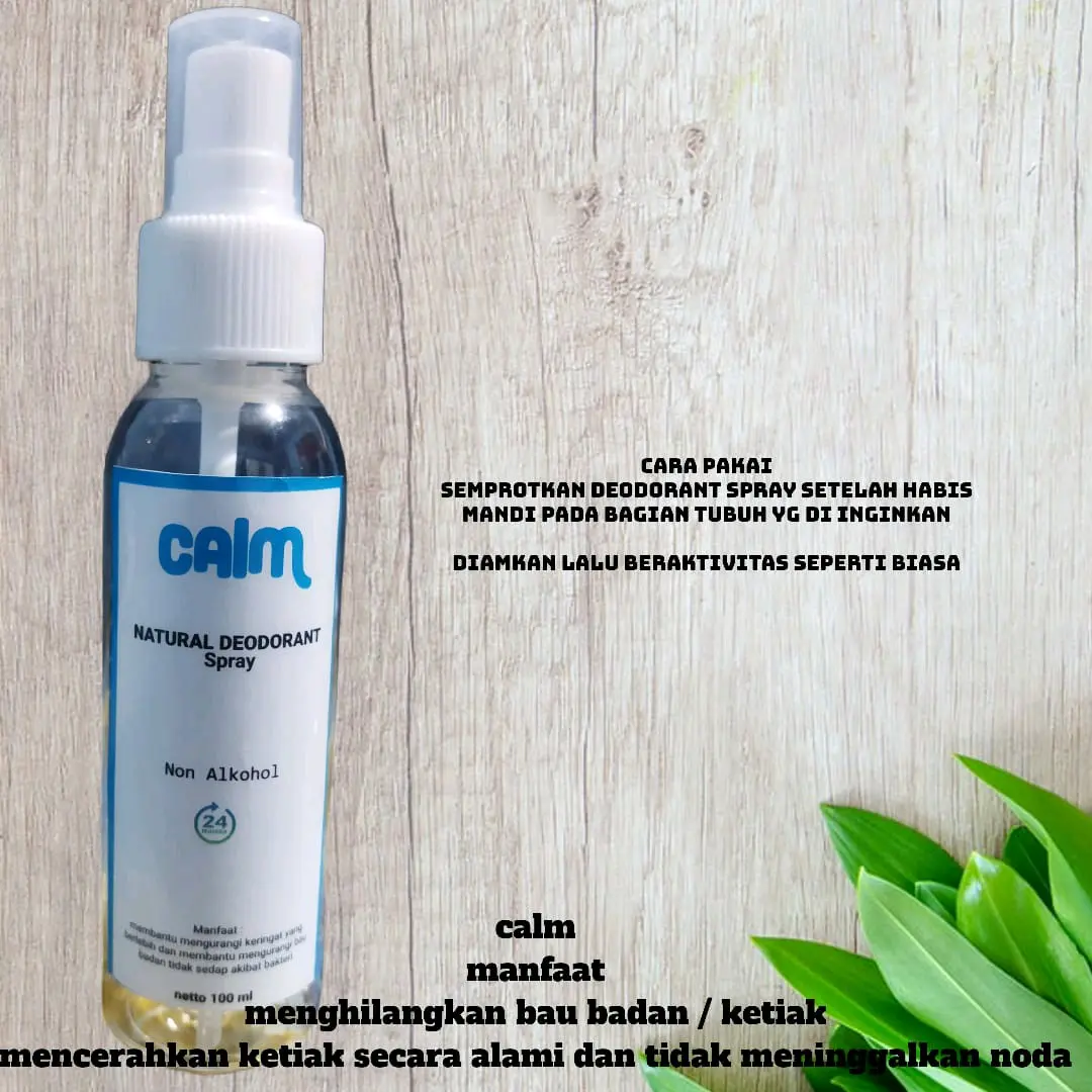 deodorant tawas alami Uniseks Tanpa Pengharum