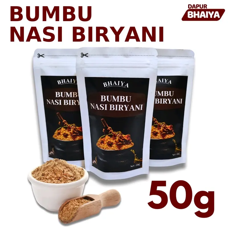 BHAIYA BUMBU NASI BIRYANI 50 GRAM 1