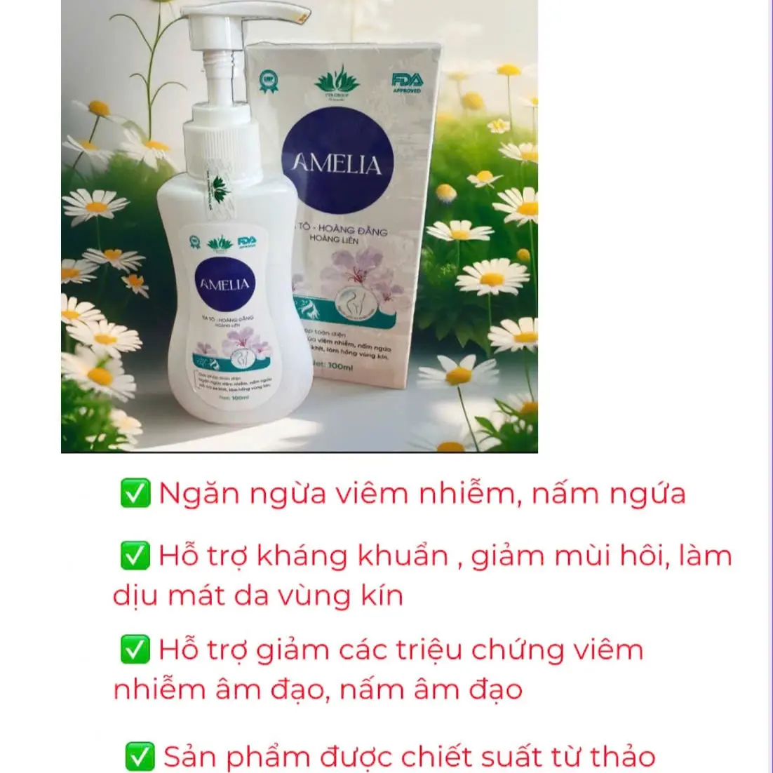 69K Mua 1 tặng 1 Dung dịch vệ sinh phụ nữ giúp giảm viêm nhiễm, nấm ngứa