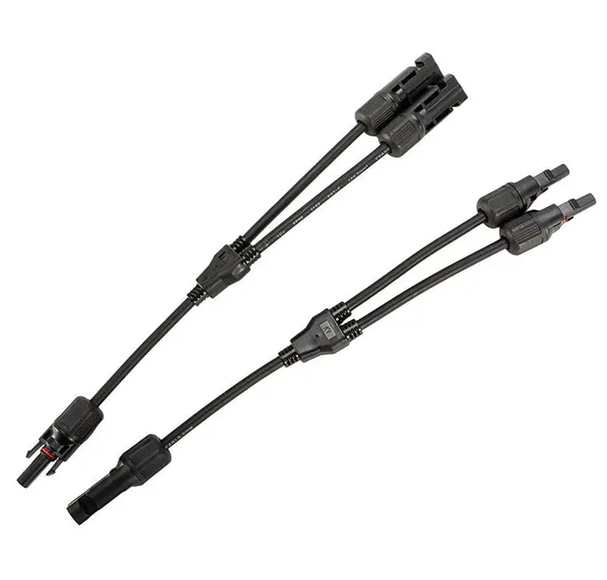 1 CẶP ÂM DƯƠNG DÂY KẾT NỐI TẤM PIN NĂNG LƯỢNG MẶT TRỜI SONG SONG jack MC4 Cáp chữ y