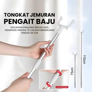 Tongkat Jemuran pengait baju tongkat hanger gantung baju
