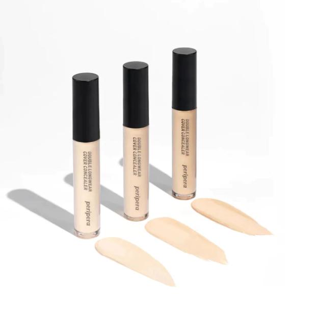 Che Khuyết Điểm Peripera Double Longwear Cover Concealer 5.5gr -Kem Che Khuyết Điểm Nữ - Cosmetic