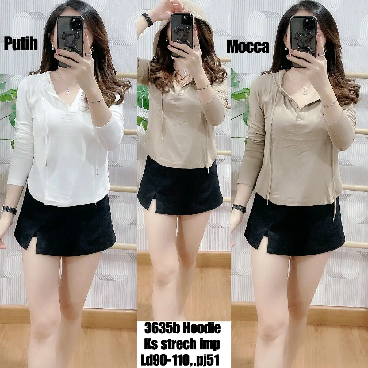 3635 HOODIE KAOS STREET IMPORT