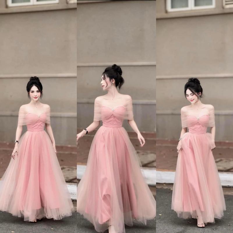 ĐẦM LƯỚI BẸT VAI CÔNG CHÚA ĐI CHƠI ĐI TIỆC ĐI SỰ KIỆN SANG CHẢNH ĐẦM TIỂU THƯ CÔNG CHÚA ĐẦM ĐI ĂN CƯỚI NYC ĐẦM ĐI DATE ĐẦM VÁY XINH SANG Nữ Women