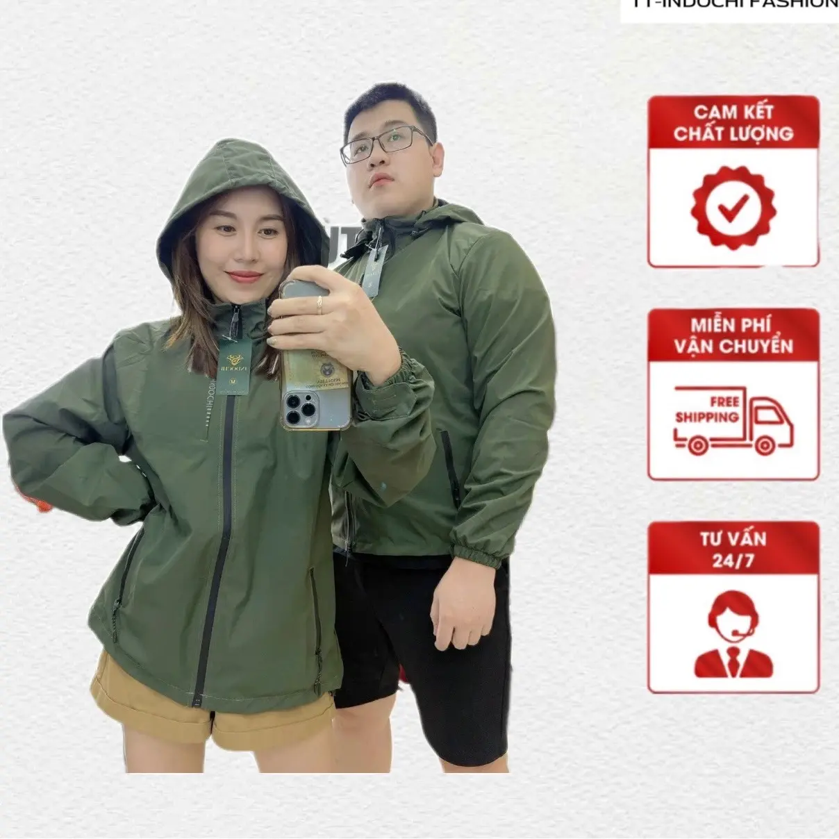 ÁO GIÓ CHỐNG NƯỚC LÓT LƯỚI NAM ( hàng cao cấp)