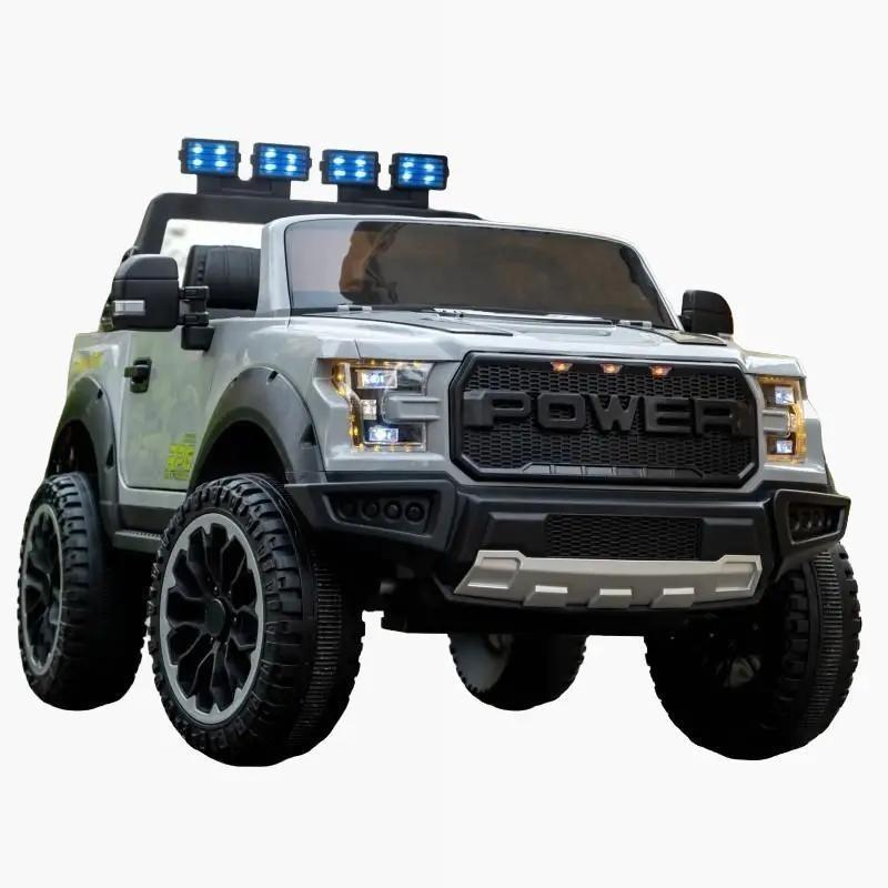 Ô Tô Xe Điện Cho Bé Ford POWER, 2 Chỗ 4 Động Cơ Tải 80KG, Ghế Nhựa Bánh Nhựa, Kết Nối Bluetooth Đồ Chơi 1