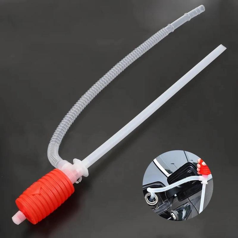 Product Introduction of Car Truck Manual Pump Fuel Gasoline Diesel Transfer Suction Cup Manual Fuel Pump Siphon Water Suction Fuel Transfer Pump Funnel 7