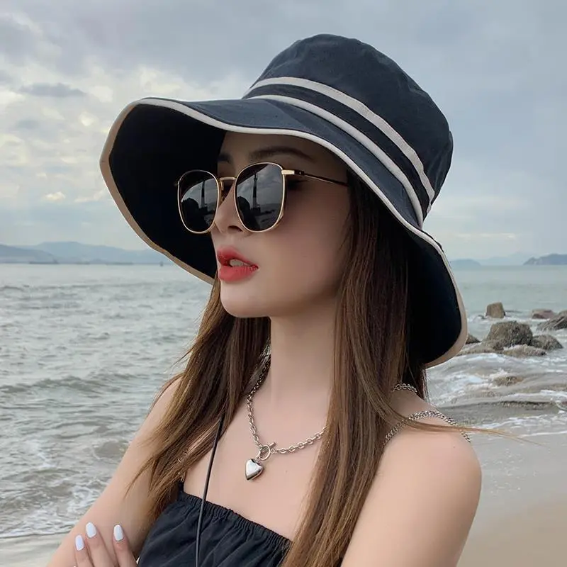Mũ Chống Nắng, Mũ Chống Tia UV, Dành Cho Nữ, Mũ Bucket Mùa Hè, Mũ Rộng Vành Thích Hợp Cho Mùa Xuân Và Mùa Thu, Mũ Chống Nắng Đầu Mùa Xuân, Hợp Xu hướng, Thích Hợp Cho Mùa Hè