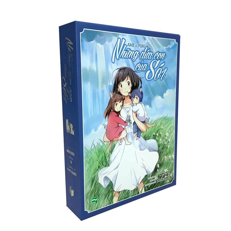 Sách - Ame Và Yuki - Những Đứa Con Của Sói (Boxset Manga)