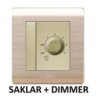 Gambar ARCHITECH Platinum B9-K01BK09 Sakelar/SAKLAR/300W DIMMER+Saklar Gold - DIMMER+S.HOTEL dari ARCHITECH INDONESIA Kota Administrasi Jakarta Utara 3 Tokopedia