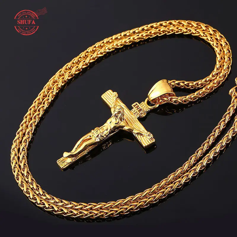 Stainless Steel Retro Necklace / Fashion Pendant Long Chain /  Women Men Male Hip Hop Cool Accessory Fashion  Pendant Necklaces Gifts