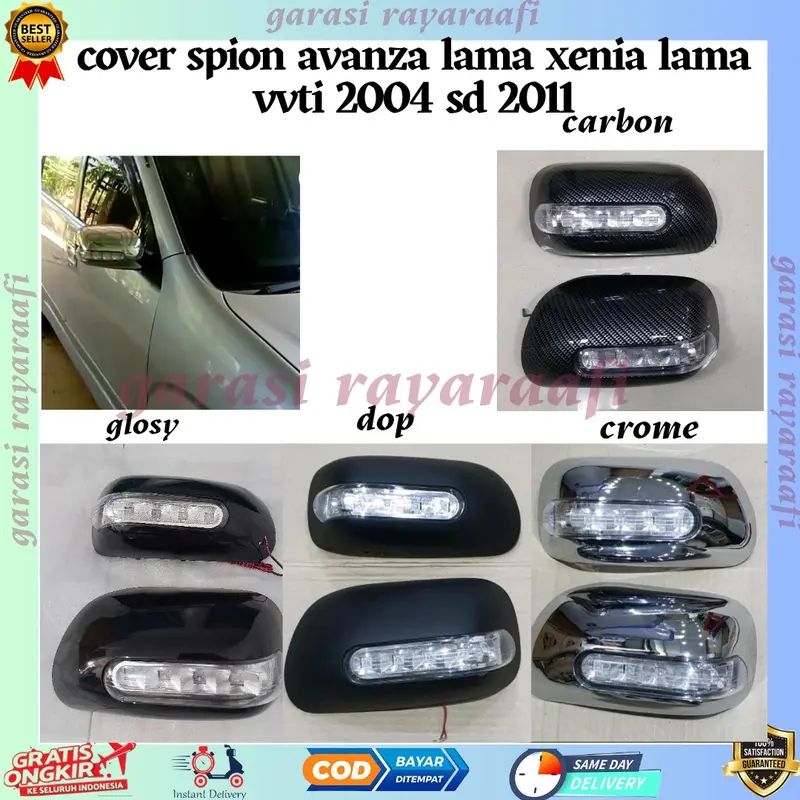 cover spion avanza xenia lama vvti tahun 2004 2005 2006 2007 2008 2009 2010 2011  cover spion led mobil avanza lama dan vvti 1