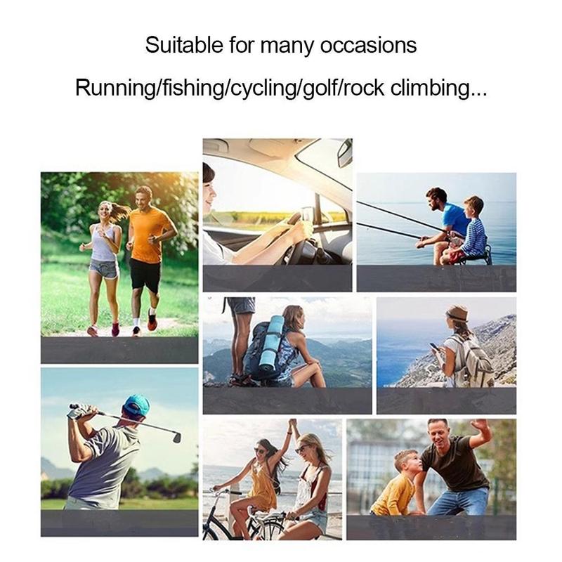 Tay Áo Cánh Dơi Chống Nắng, Dành Cho Nam Và Nữ, Có Găng Tay Hở Ngón Tay Che Cánh Tay Ngầu Băng Giá, Q4R5 Phụ Kiện Đeo Tay 7