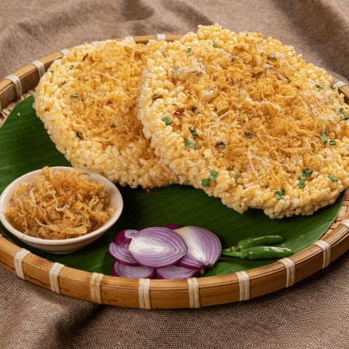 Cơm cháy Ninh Bình Vàng nếp siêu ruốc 100 g 4