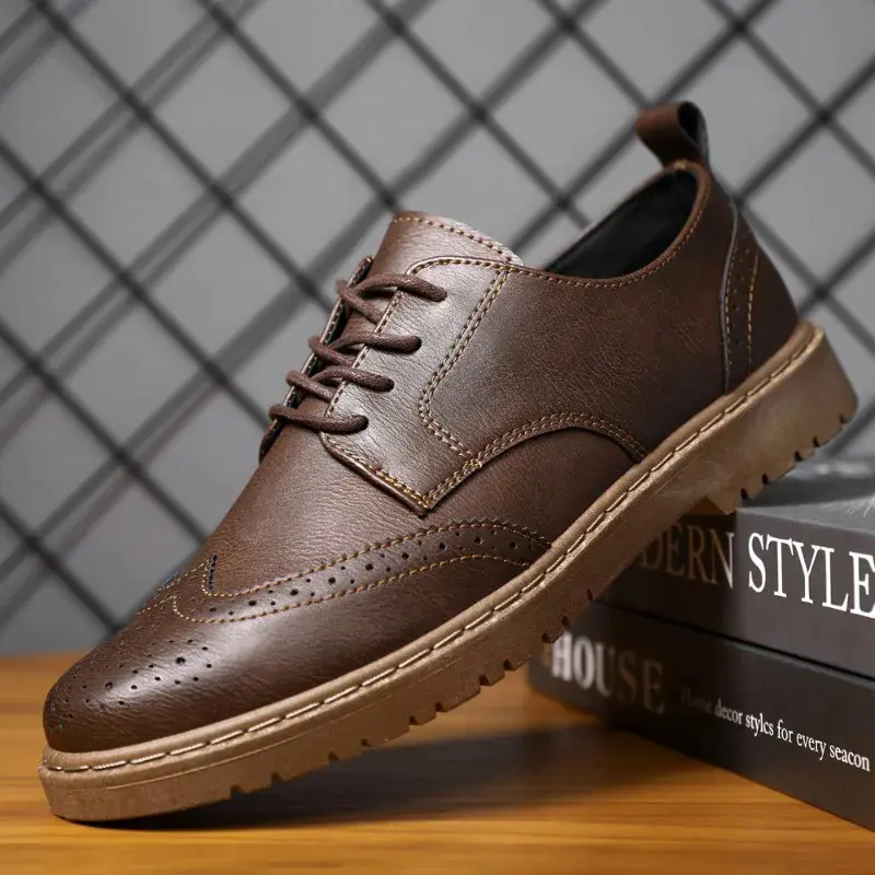 2024new men shoes fashion leather casual shoes business formal dress shoes for men lace up flats designer loafers Zapatos Hombre - TikTok Shop Philippines 2024new men shoes fashion leather casual shoes business formal dress shoes for men lace up flats designer loafers Zapatos Hombre - TikTok Shop Philippines