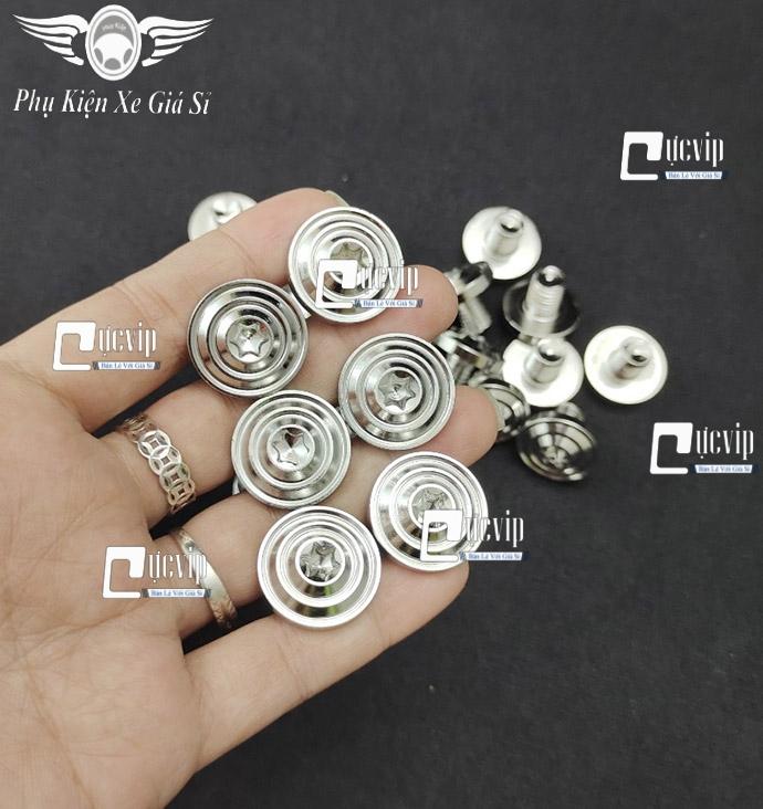 Ốc Chân Kính (Gương) Chiếu Hậu Salaya Phay Thái Inox 304 Ren Thuận (Xuôi), Ngược Gắn Mọi Loại Xe MS5720 2