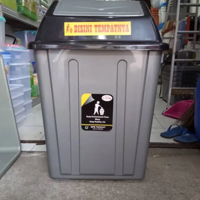 MPW / YUTAKA Tempat Sampah Abu / Silver 65 Liter, 100 Liter 4
