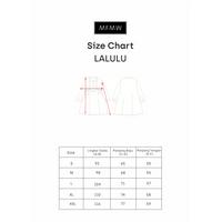 Gambar MFMW Lalulu Atasan Blouse Putih Motif Bunga - S dari MFMW Shop Kota Bandung 5 Tokopedia