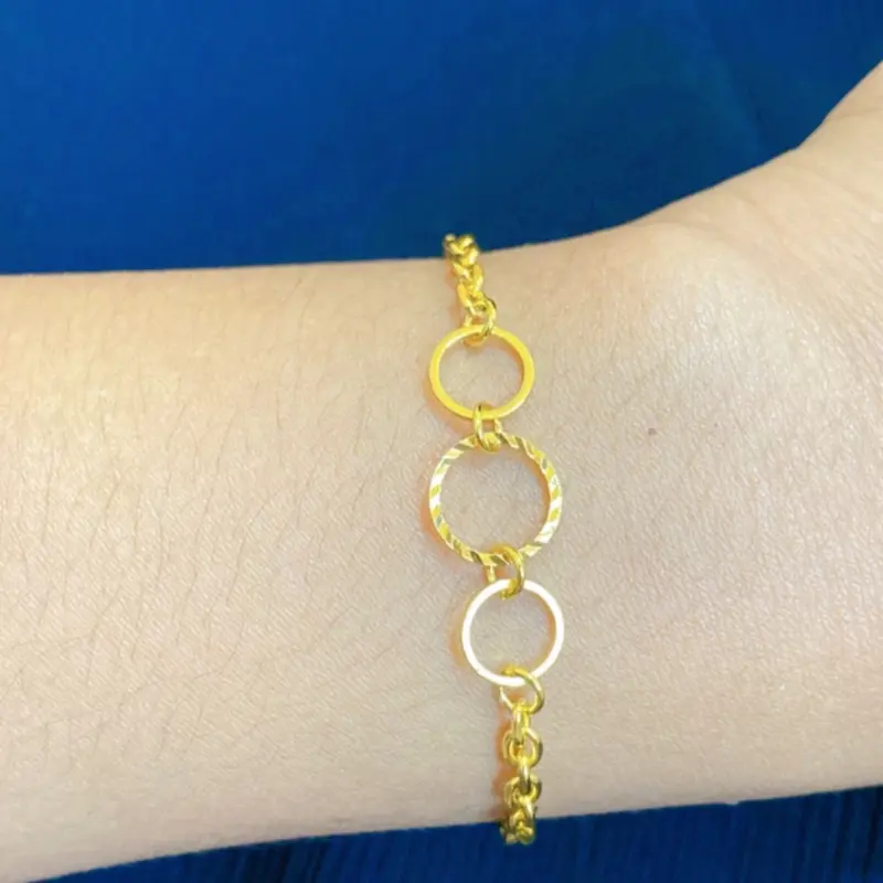 Gelang Bulat Kosong Tiga Cantik Bisa Riqwest 2