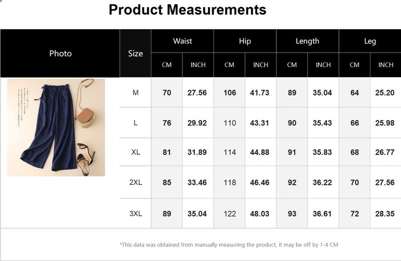 Product Introduction of Cotton and linen wide-leg 9/10 Pants with a loose fit for women, High-waisted, Thin and Straight-leg Casual pants, Available in multiple Colors Womenswear Bottom Lingerie Comfort Trouser Basic Minimalist 0