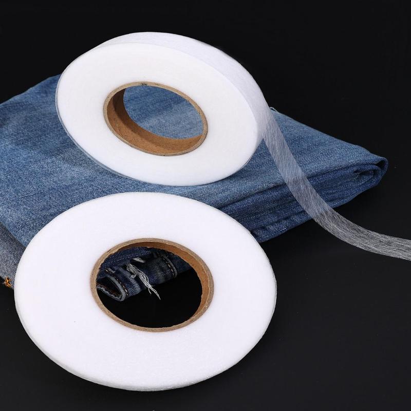 1 Roll Sticky Fabric Tape, DIY Decorative Double-sided Tape, Hem Tape, Adhesive Cloth Tape, Home Essentials 4