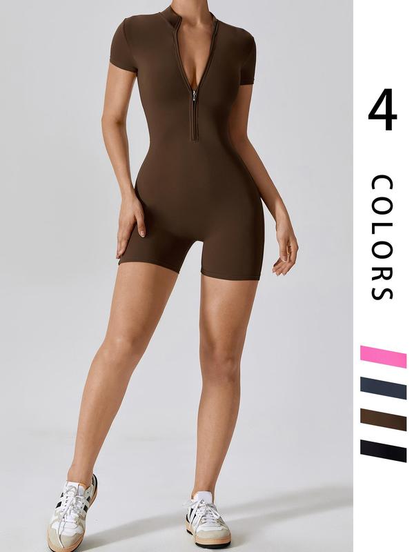 Casual Street Solid Backless Zipper V Neck Regular Jumpsuits Casual Street Solid Backless Zipper V Neck Regular Jumpsuits