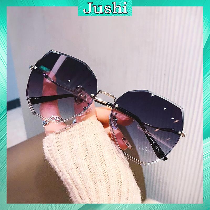 [MS92] Mắt kính nữ thời trang đi biển 2025, Kính râm nữ du lịch gọng tròn đi nắng, đi xe