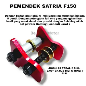 PENURUN MONOSHOCK BELAKANG SATRIA F150 FU,PEMENDEK SHOCK BELAKANG SONIC 150