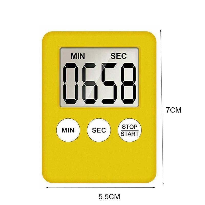 Product Introduction of Kitchen Timer Cooking Baking Digital Electronic Count-down Oven Timer Loud Up Alarm T9P0 O5A6 46