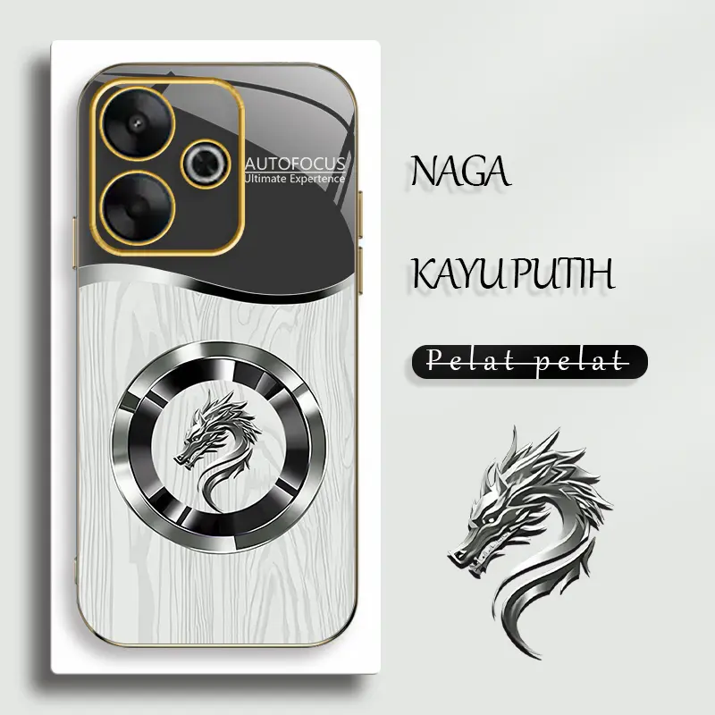 Memperlancar kasus telepon TPU yang cocok【REDM1 13】-TPU kayu naga 6