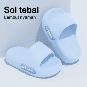 Sandal anak model terbaru, bahan EVA, nyaman, anti slip, dan tahan lama, cocok digunakan di kamar mandi.