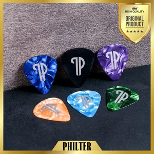 6 Pcs ORIGINAL Pick Gitar Plectrum Philter High Quality