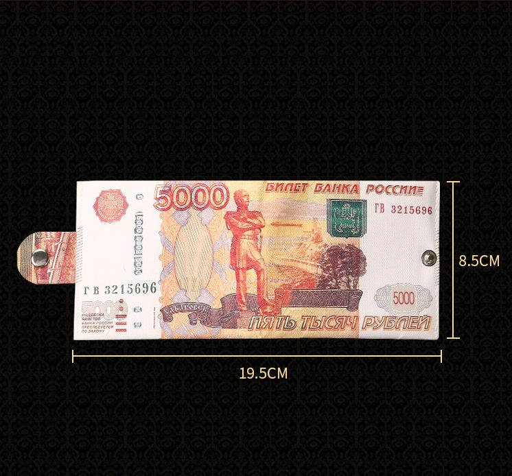 Product Introduction of Ví Nam, Kiểu Ngắn, Làm Bằng Vải Bố, Có In Hình Tiền, Thiết Kế Sáng Tạo, Thích Hợp Đựng Tiền Xu 10