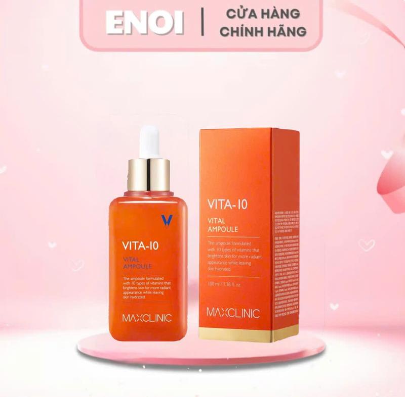 Tinh Chất Dưỡng Sáng Da Mờ Thâm Maxclinic Vita-10