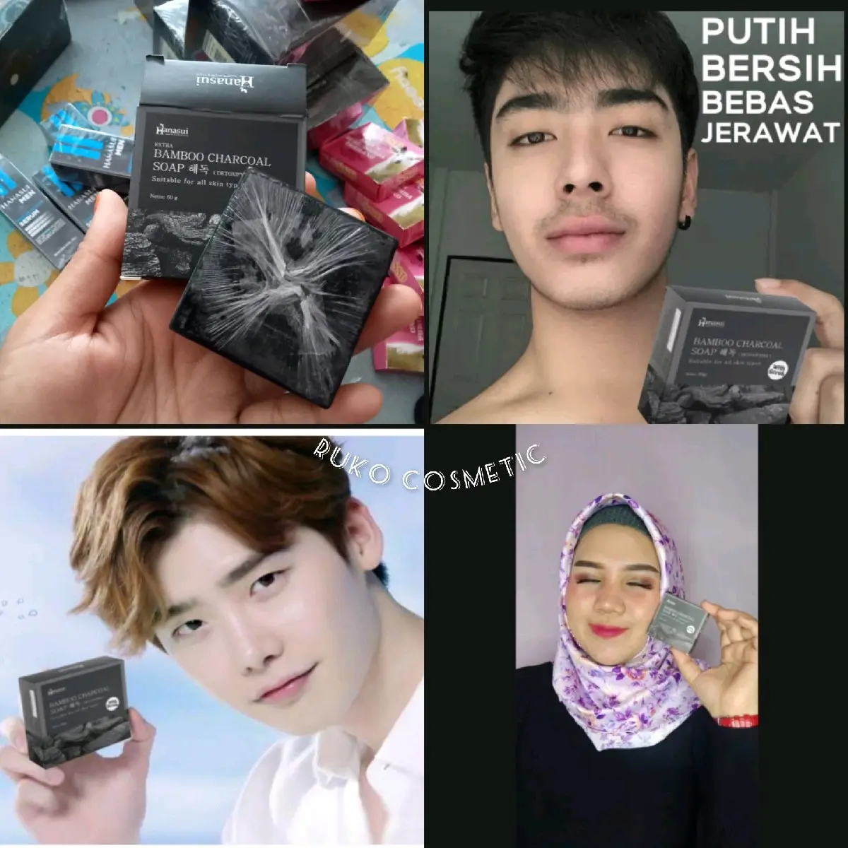 sabun Charcoal menghilangkan flek hitam