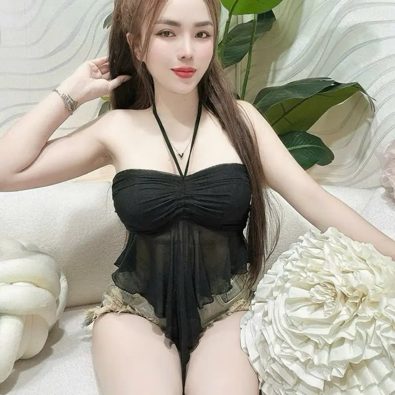 Áo lưới cúp ngực trẻ trung cực xinh (6)