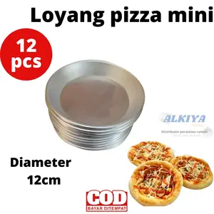 12 PCS LOYANG PIZZA MINI UKURAN VARIAN