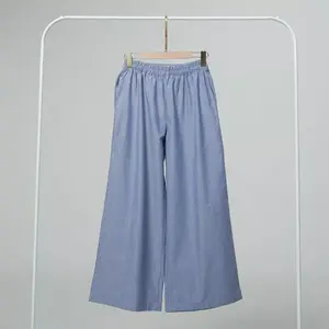 Aisha Studio - Celana Kulot Wanita Muslimah Una Pants Denim