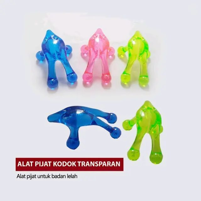 Alat Pijat Kodok Transparant - Kodok Transparant Alat Pijat 0