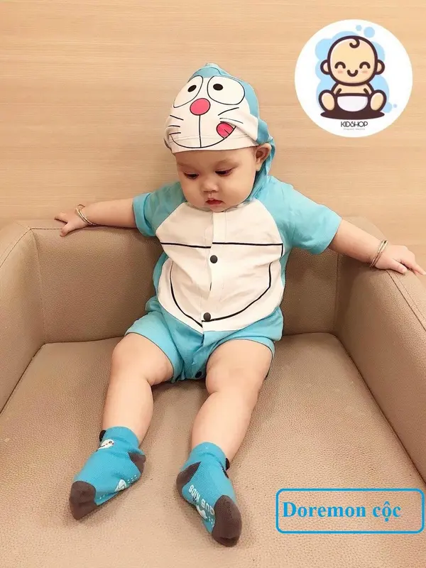 BODY thú cho bé - DOREMON CỘC 4-15KG quanao  tresosinh 0
