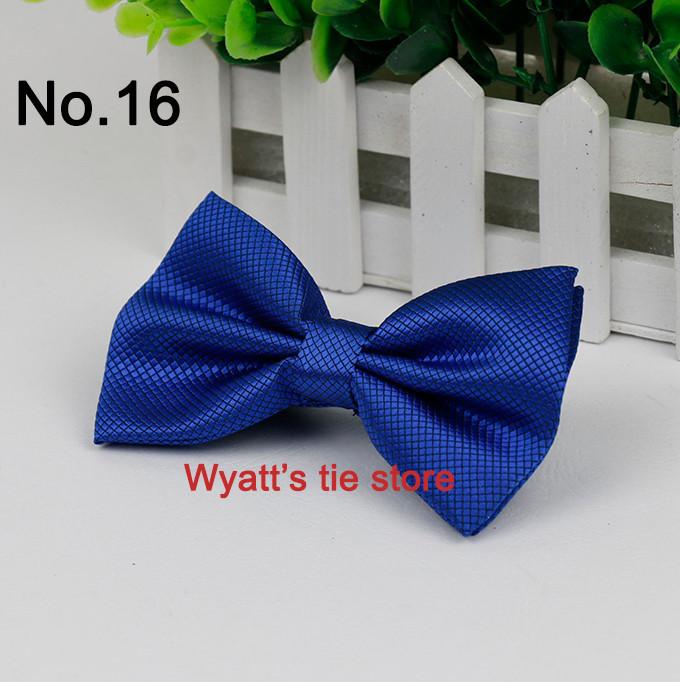 Product Introduction of $ Bow Tie Men's Polyester Jacquard Bow Tie Hidden Check Fine Texture Bow Tie Korean Style British Wedding Bow Tie 16