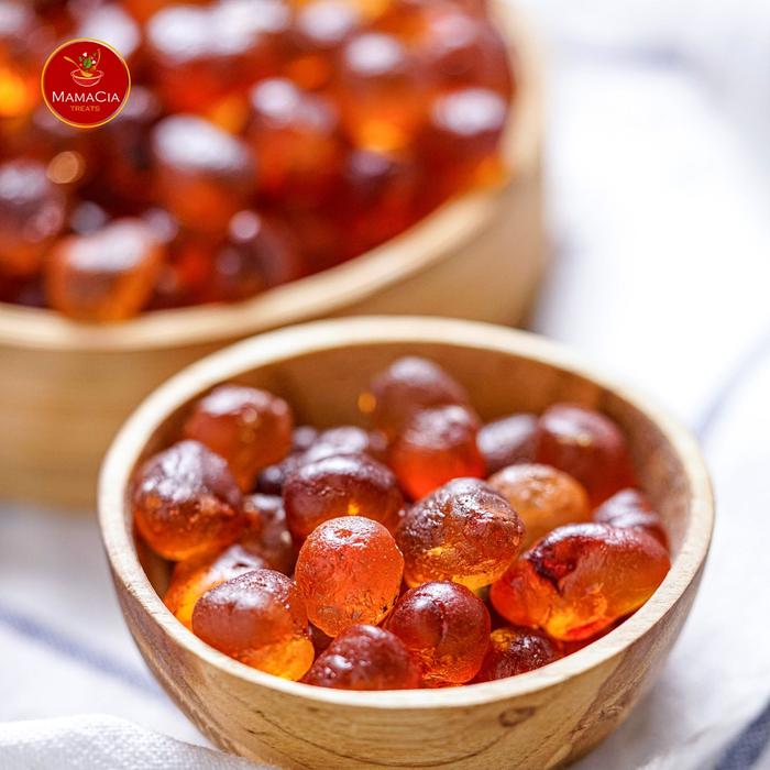 Gambar Peach Gum Jumbo Grade Super AAA+ Bersih / Tao Jiao 125 - 500 Gram - 125 gram dari Mamacia Treats Kota Surabaya Tokopedia